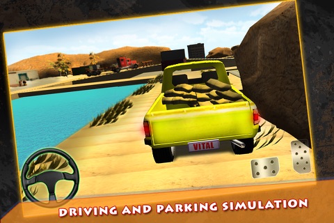 Truck Transporter Driving 3D - Real Cargo Driving & Parking Simulation at Construction Over Mountain screenshot 3