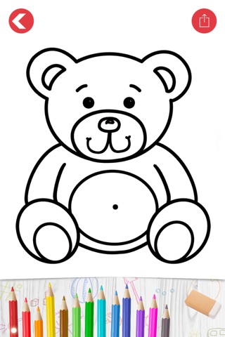 Risovalka Coloring Book - colouring pages and drawing games for kids screenshot 2