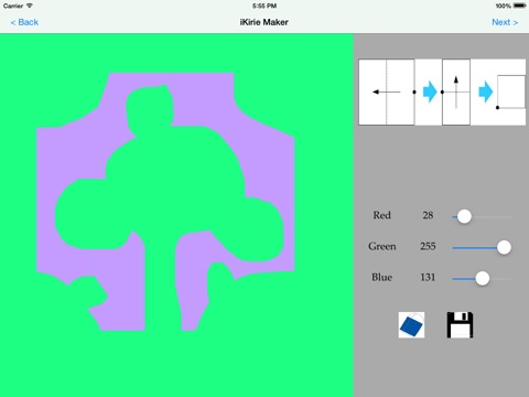 i切り絵メーカー for iPad 〜iKirie Maker for iPad〜 screenshot 3