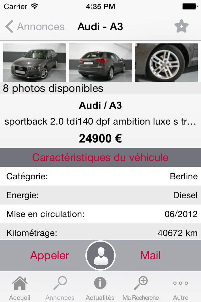 Audi Aliantis screenshot 3