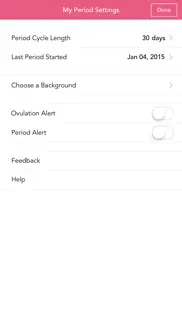 How to cancel & delete baby forecast (ovulation fertility period tracker, menstrual calendar) 1