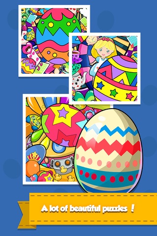 Magic Easter Jigsaw Puzzle: Bunny Baby Fun - Kids & Toddlers Game screenshot 3