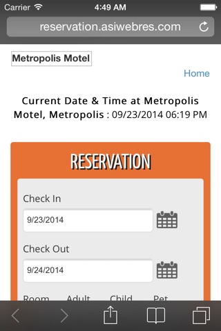 MotelMetropolisInn screenshot 4