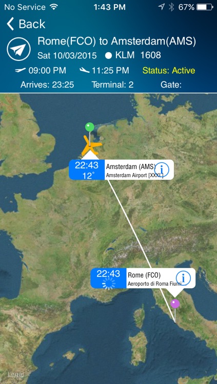 Amsterdam Airport Pro (AMS) Flight Tracker Radar