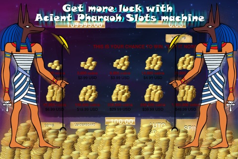 @Aged of Egyptian’s Symbolics - Adventure to Pharaoh Slots Machine PRO screenshot 4