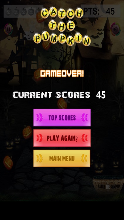 Catch The Pumpkin - Spooky Halloween Holiday Game screenshot-4