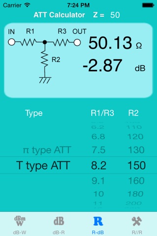 ATT calc. screenshot 2