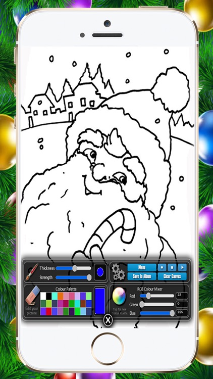 Christmas-Coloring Book screenshot-3