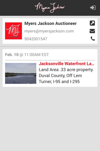 Myers Jackson Auctions screenshot 2