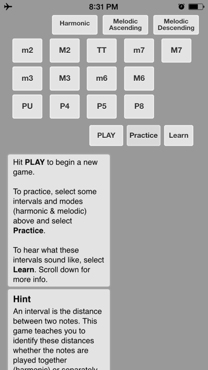 Ear Train-A-Tizer - Ear Training Game