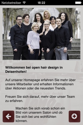 Open Hair Design - Lang Friseure screenshot 2
