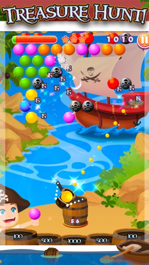 Bubble Land Pirates: Junior King Treasur