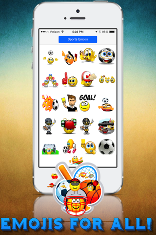 Sport Emojis screenshot 2