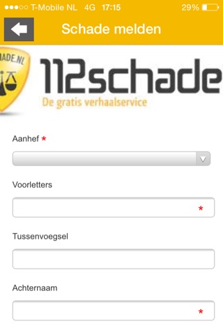 112schade.nl screenshot 3