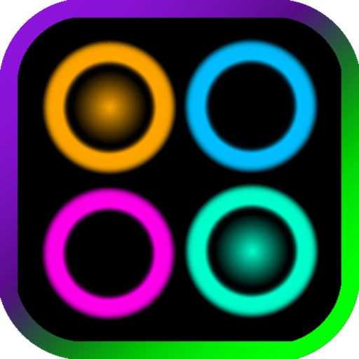 Neon Rings Icon