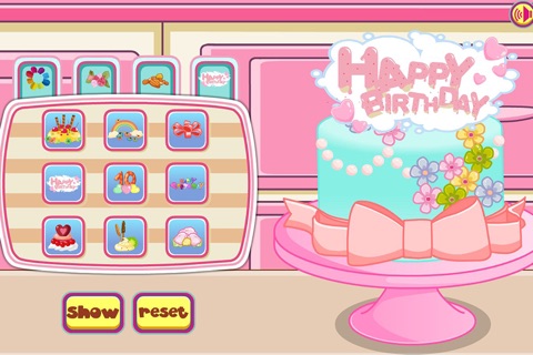 Birthday cake cooking game screenshot 4