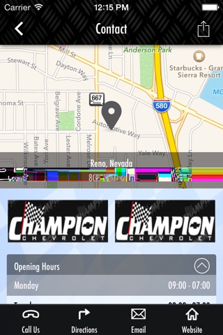 Champion Chevrolet Reno screenshot 2