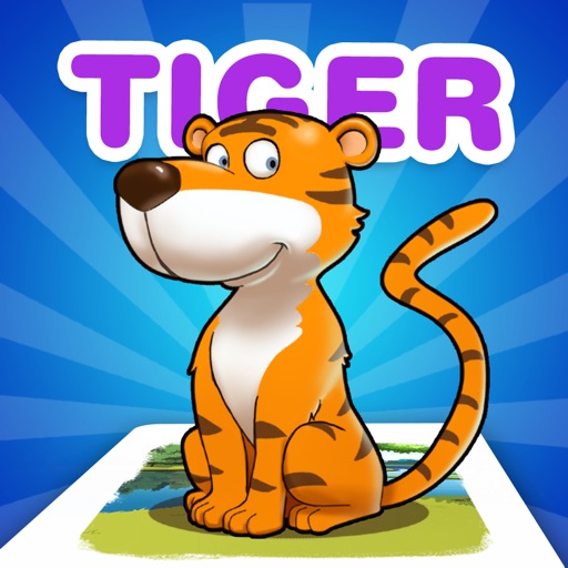 KidsBook: Animals - Interactive HD Flash Card Game Design for Kids Icon