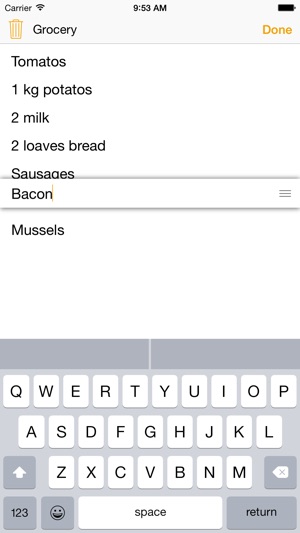 SavouryList - Grocery List for Shopping(圖4)-速報App