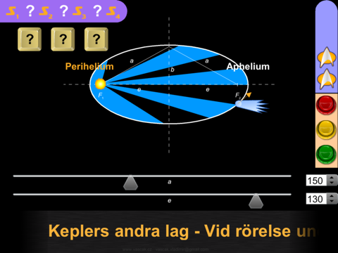 Kepler's Laws screenshot 2