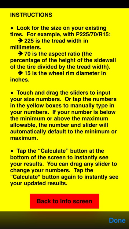 TireSizer screenshot-4