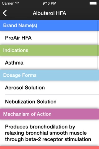 Drug Cards - Reference and Quiz screenshot 3