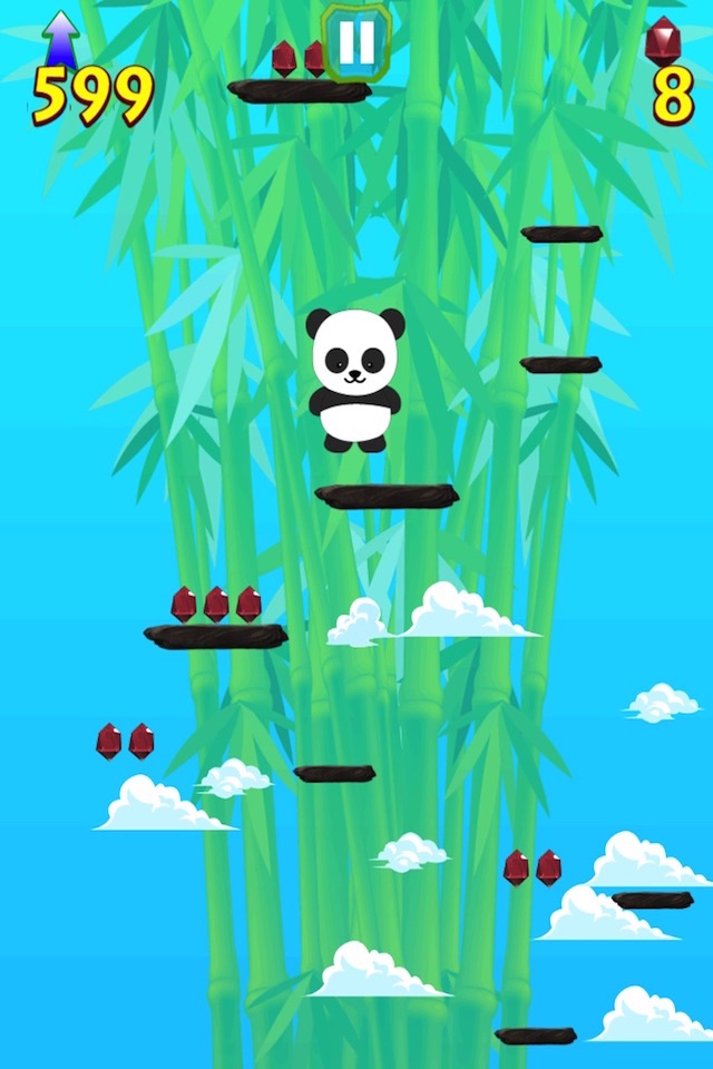 A Panda Kid Jump Cute Animal Games Adventure screenshot 4