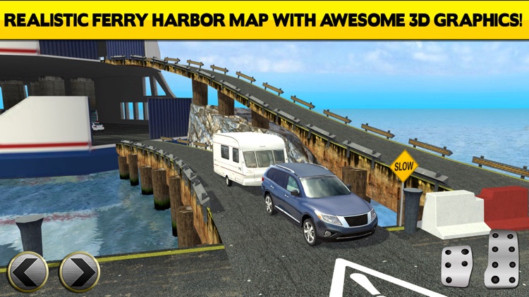 Ferry Port Car Parking Simulator - Real Monster Bus Driving Test Truck Racing Run Race Games screenshot-3