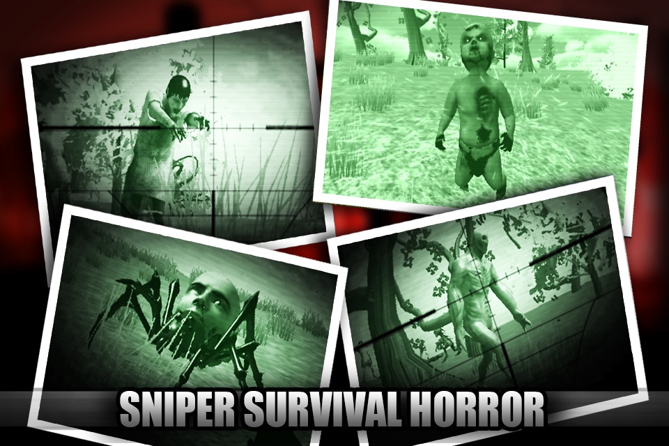 DEAD SHOT - 2 Minutes of Terror With Predator Walking Beast, The Slender Man, Zombie & Chupacabra Survival Horror screenshot 2