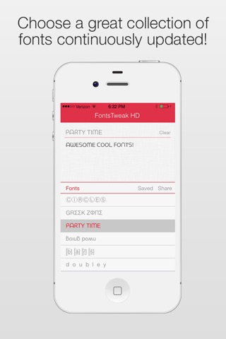 FontsTweak HD for iOS 8 - Universal fonts in a universal app! screenshot 3