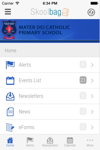 Mater Dei Catholic Primary School - Skoolbag screenshot 3