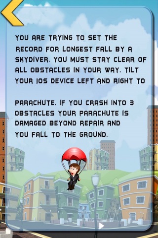 Free Fall - The Parachute Falldown screenshot 2