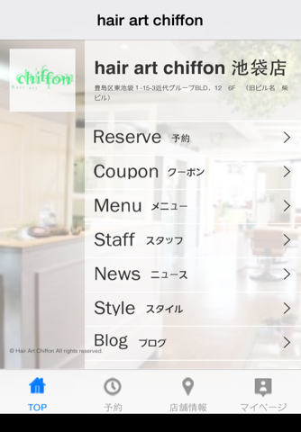 hair art chiffon screenshot 2