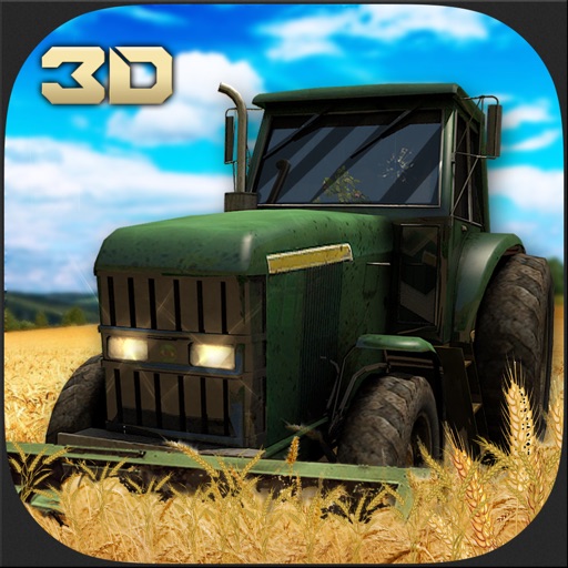 Farming Tractor Driver Simulator 3D Icon
