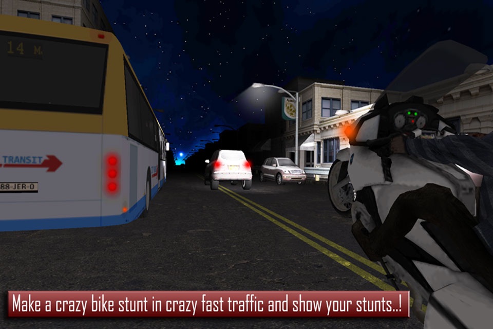 Insane Traffic Racer - Speed motorcycle and death race game screenshot 2