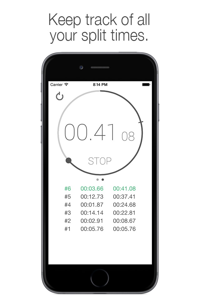 Timr - Puristic timer & stopwatch screenshot 2