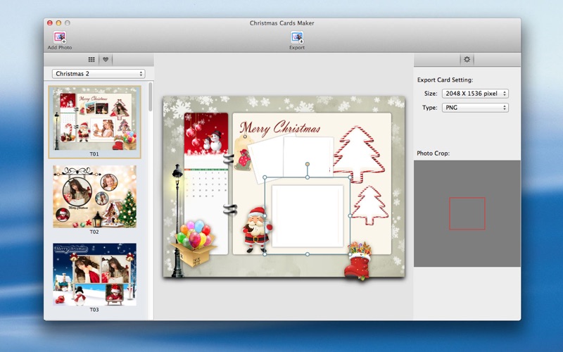 Christmas Cards Maker thumbnail 1