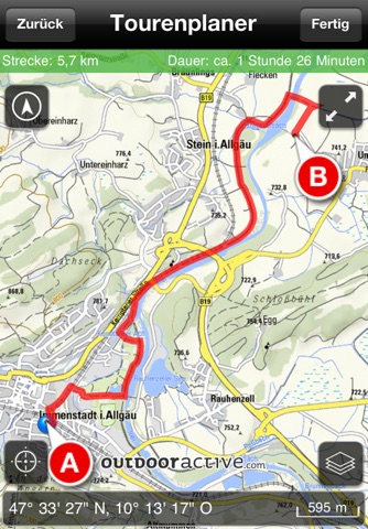 Bergtouren - outdooractive.com Themenapp screenshot 4