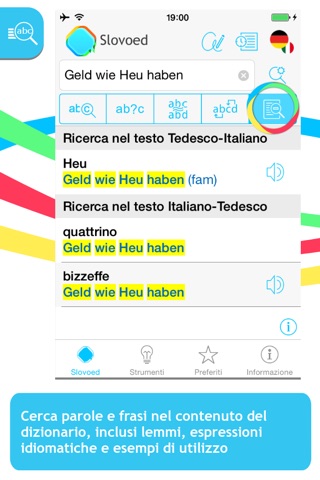 Wörterbuch Italienisch Deutsch screenshot 2