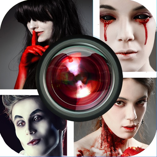 Sexy Vampire Collage and Photo Editor - Zombie And Halloween Edition