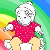 Celebrity Baby Coloring - Learn Free Amazing HD Paint & Educational Activities for Toddlers, Pre School, Kindergarten & K-12 Kids