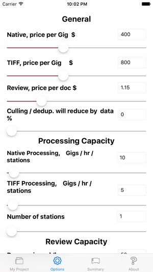 E-Discovery Project Calculator(圖2)-速報App