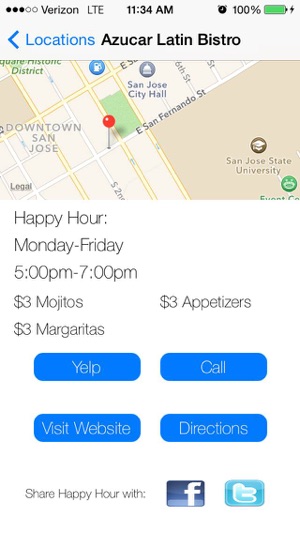 Happy Hour San Jose(圖1)-速報App