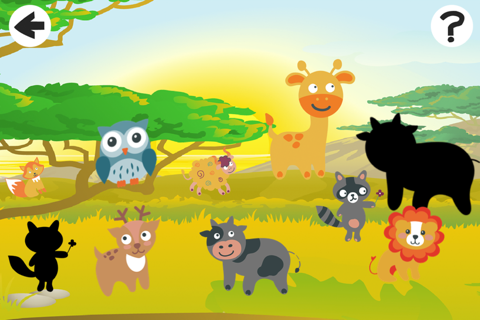 Animal-s from a Safari Trip in One Kid-s Puzzle Game For Play-ing, Teach-ing and Learn-ing screenshot 2