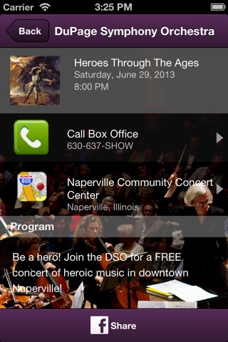 DuPage Symphony Orchestra screenshot 3