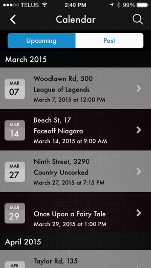 Niagara College Event Management(圖2)-速報App