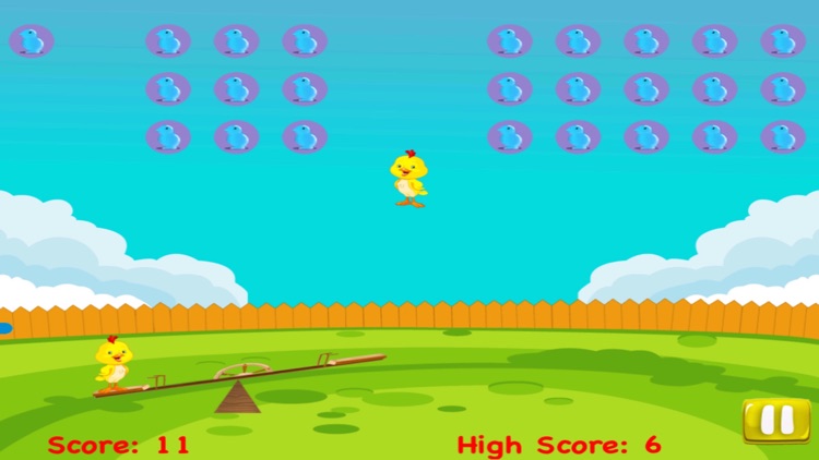 An Easter Chicken Seesaw for Kids - Awesome Marshmallow Peep Catch FREE screenshot-3