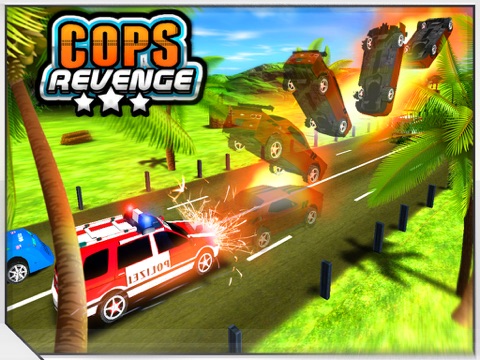 復讐COPS - 高速道路でパトカーの解体（破壊愛好家のためのゲーム）のおすすめ画像4