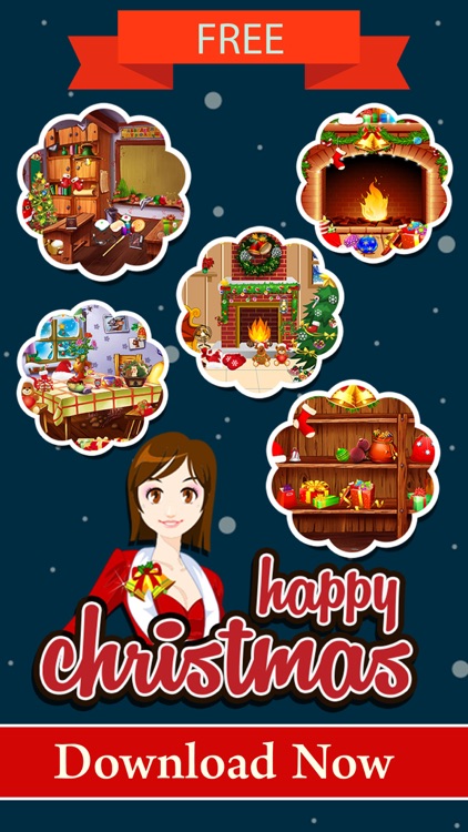 Happy Christmas - Hidden Object Game