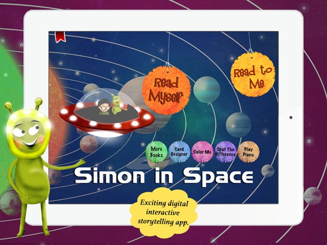 Simon in Space for Children by Story Tim